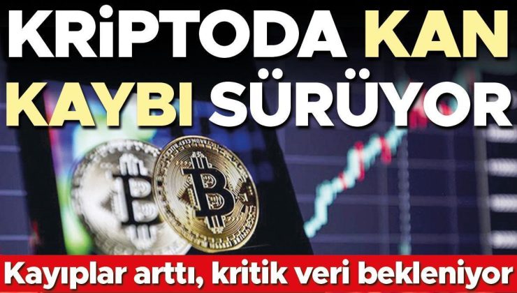 Kriptoda kan kaybı sürüyor