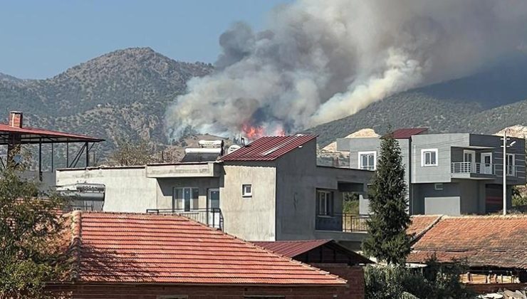 Manisa Alaşehir’deki orman yangını ikinci gününde