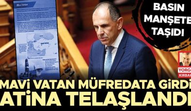 Mavi Vatan müfredata girdi Atina telaşlandı