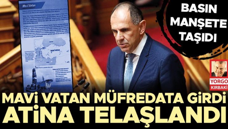 Mavi Vatan müfredata girdi Atina telaşlandı