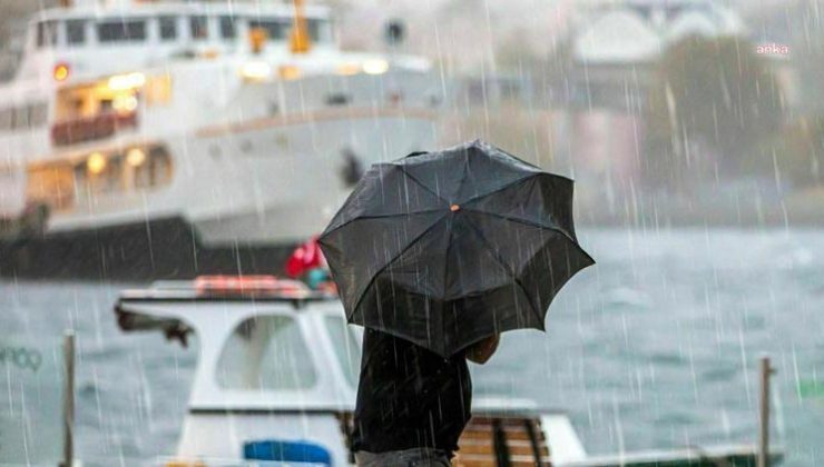 Meteoroloji ve AKOM’dan İstanbul için gök gürültülü sağanak uyarısı