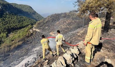 Muğla’daki orman yangını 2. gününde: Söndürme çalışmaları devam ediyor