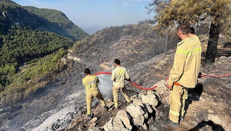 Muğla’daki orman yangını 2. gününde: Söndürme çalışmaları devam ediyor