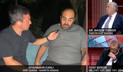 Narin’in babası CNN Türk’e konuştu: Artık ölü bir babayım