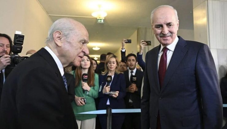 Numan Kurtulmuş’tan Devlet Bahçeli’ye ziyaret: TBMM fonksiyonel çalışmalı