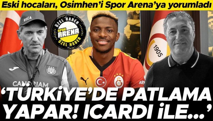 Osimhen’in eski hocaları, yıldız golcüsü Spor Arena’ya anlattı: Türkiye’de patlama yapar! Icardi ile…