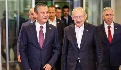 Özel ile Kılıçdaroğlu bir araya geldi