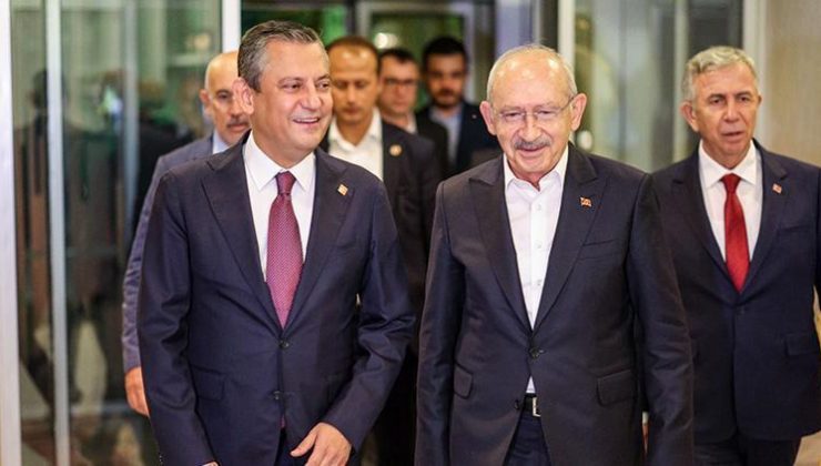 Özel ile Kılıçdaroğlu bir araya geldi