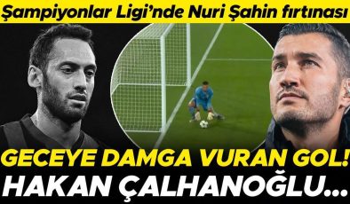 Şampiyonlar Ligi’nde Nuri Şahin fırtınası: İlk maçında farka koştu! | ‘Düşler Sahnesi’nin ikinci gününde 13 gol…