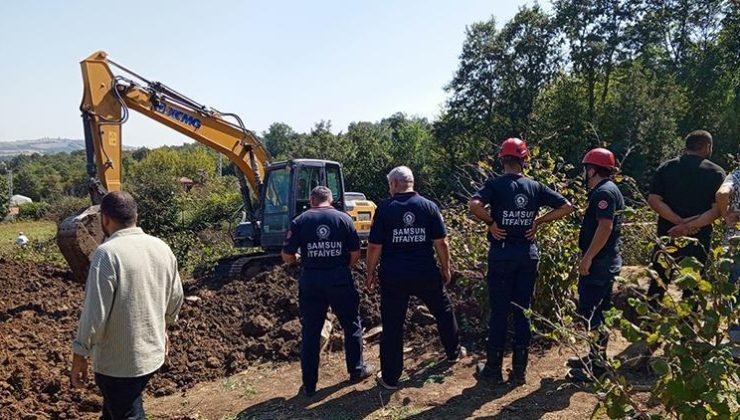 Samsun’da 2 kişi toprak altında kaldı