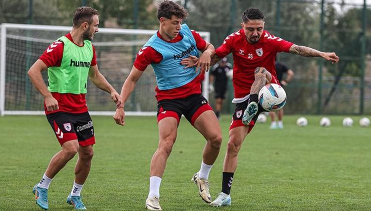 Samsunspor ilk için sahada!