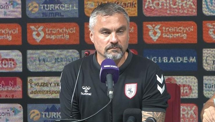 Samsunspor'da Thomas Reis: 'Süper Lig'de kalmak için çok önemli 3 puan!'