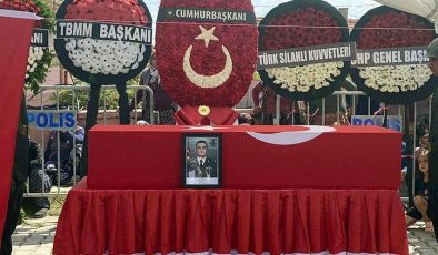 Şehit Binbaşı Osman Ayan, son yolculuğuna uğurlandı