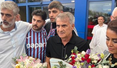 Şenol Güneş, Trabzonspor için Trabzon’da! ‘Gel dediler geldik’