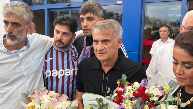 Şenol Güneş, Trabzonspor için Trabzon’da! ‘Gel dediler geldik’