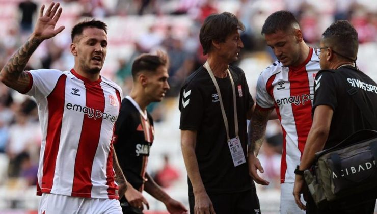 Sivasspor'a Rey Manaj'dan kötü haber! Oyuna devam edememişti…