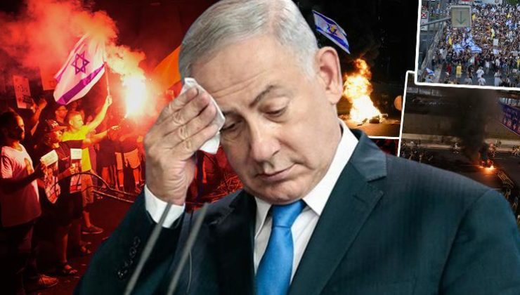 Son dakika…’Tüm İsrail titreyecek’ demişlerdi, yüzbinlerce kişi sokağa indi! Netanyahu intikam sözü verdi: 24-48 saat içinde öneri sunun…