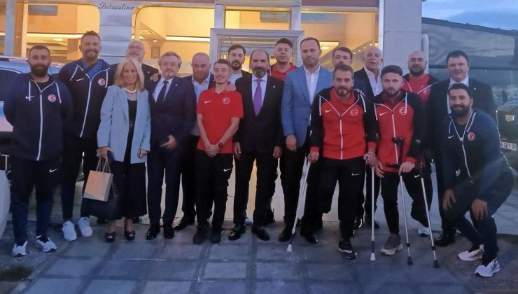 TFF yönetimi, Ampute Futbol Milli Takımı ile buluştu