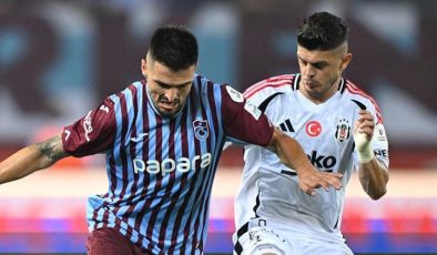 Trabzonspor 1-1 Beşiktaş (Maç özeti)