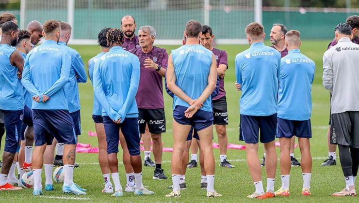 Trabzonspor, Gaziantep FK maçının hazırlıklarını sürdürdü