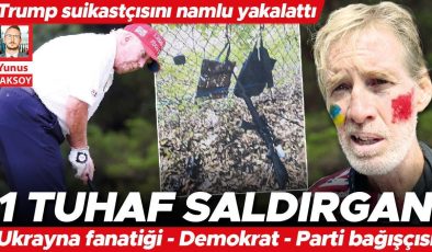 Trump suikastçısını namlu yakalattı! Ukrayna fanatiği, Demokrat, Parti bağışçısı… 1 tuhaf saldırgan