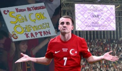 Türkiye – İzlanda maçına Kerem Aktürkoğlu damgası! Hat-trick yaptı, 4. golü ofsayta takıldı