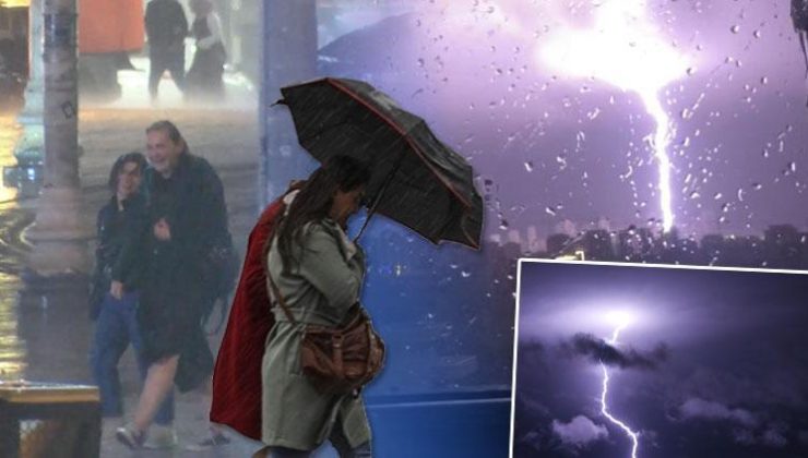 Uyarılar peş peşe geldi: Sağanak, fırtına, sel… Meteoroloji’den 12 ile sarı kodlu uyarı! 12 derece birden düşecek