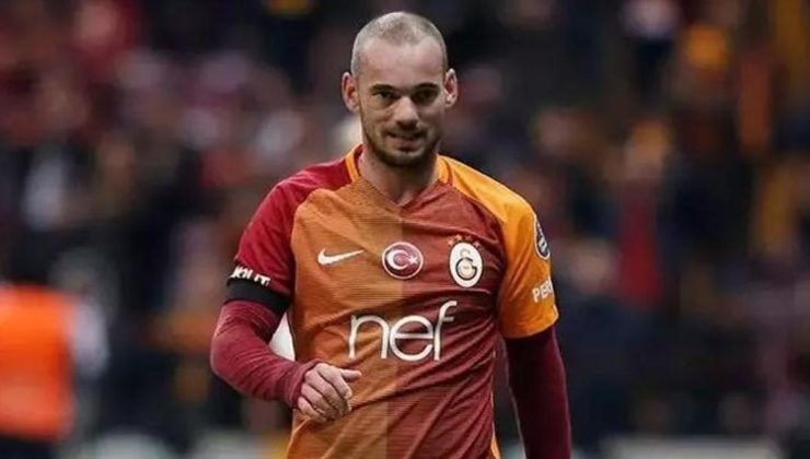 Wesley Sneijder'den Fenerbahçe-Galatasaray derbisi öncesi gönderme: 'Bana Burak Yılmaz söyledi mikrofonu aldım…'