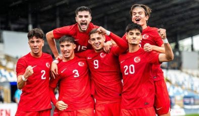 19 Yaş Altı Milli Futbol Takımı, Cebelitarık’ı 7 golle yendi!