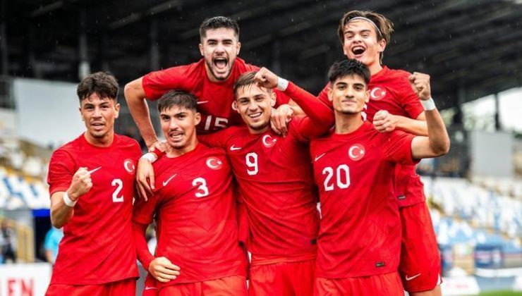 19 Yaş Altı Milli Futbol Takımı, Cebelitarık’ı 7 golle yendi!