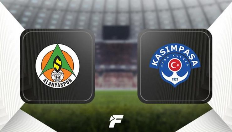 Alanyaspor – Kasımpaşa maçı (CANLI)