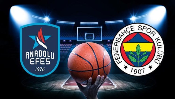 Anadolu Efes – Fenerbahçe Beko maçı ne zaman, saat kaçta? THY EuroLeague Anadolu Efes Fenerbahçe Beko maçı hangi kanalda canlı yayınlanacak?