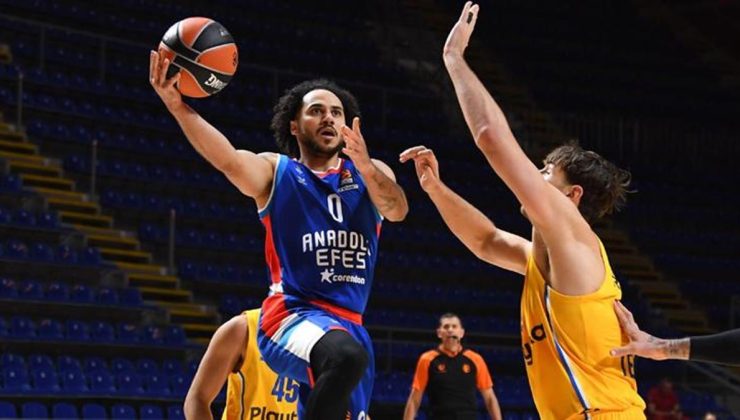 Anadolu Efes, Sırbistan'da son saniyede yıkıldı! Maccabi Tel Aviv-Anadolu Efes maçı sonucu: 93-91