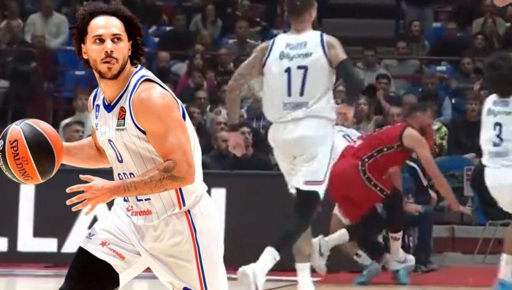 Anadolu Efes'te Shane Larkin şoku! Maça devam edemedi…