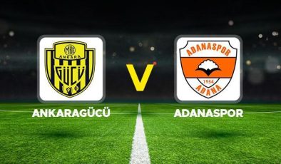 Ankaragücü – Adanaspor maçı ne zaman, saat kaçta, hangi kanalda? Trendyol 1. Lig Ankaragücü Adanaspor maçı canlı izle