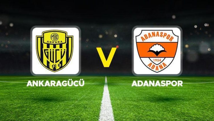 Ankaragücü – Adanaspor maçı ne zaman, saat kaçta, hangi kanalda? Trendyol 1. Lig Ankaragücü Adanaspor maçı canlı izle