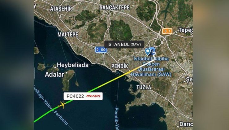 Antalya-İstanbul yolcu uçağına lazer ışıklı taciz