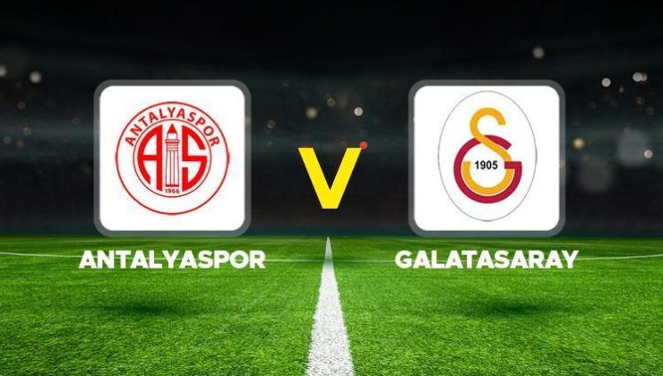 Antalyaspor Galatasaray maçı ne zaman saat kaçta hangi kanalda? 2016’dan bu yana değişmiyor!