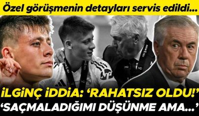 Arda Güler ile Carlo Ancelotti’nin görüşmesini servis ettiler! İlginç iddia: ‘Rahatsız oldu’ | ‘Saçmaladığımı düşünme ama…’