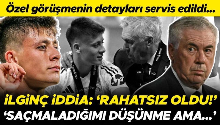 Arda Güler ile Carlo Ancelotti’nin görüşmesini servis ettiler! İlginç iddia: ‘Rahatsız oldu’ | ‘Saçmaladığımı düşünme ama…’