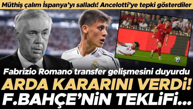 Arda Güler’in performansı İspanya’yı salladı! Real Madrid taraftarlarından Ancelotti’ye tepki… | Fenerbahçe iddiaları sonrası transfer kararını verdi