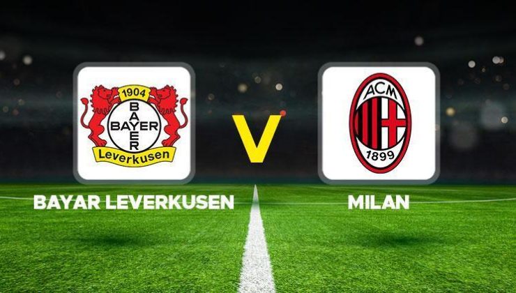 Bayer Leverkusen – Milan maçı ne zaman, hangi kanalda, saat kaçta, TRT 1’de mi? Şampiyonlar Ligi 2. hafta karşılaşması!