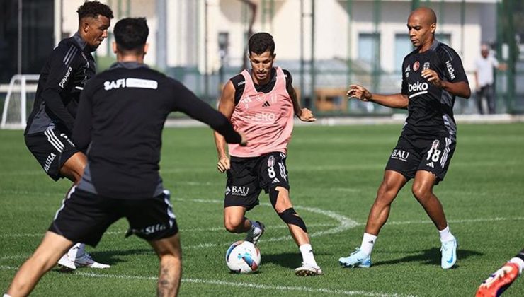 Beşiktaş, Konyaspor maçının hazırlıklarını sürdürdü