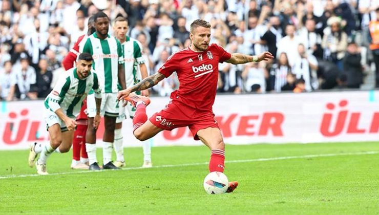 Beşiktaş'ta Ciro Immobile gollerine devam ediyor