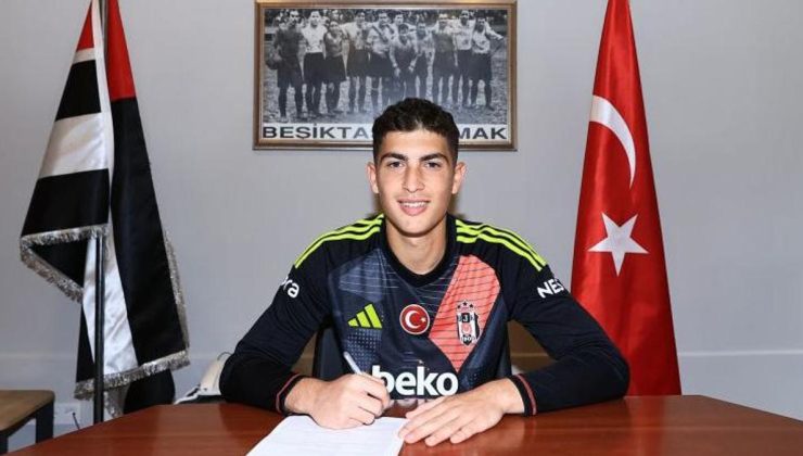 Beşiktaş'tan 17 yaşındaki isme profesyonel sözleşme