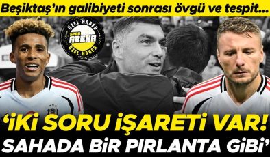 Beşiktaş’ın Kayseri’deki 3 gollü galibiyeti sonrası övgü ve tespit: İki soru işareti var | Sahada bir pırlanta gibi