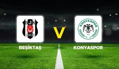 Beşiktaş’ın maçı ne zaman? Beşiktaş Konyaspor maçı saat kaçta, hangi kanalda? İlk 11’ler belli oldu