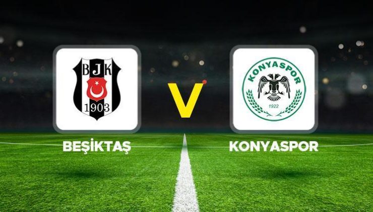 Beşiktaş’ın maçı ne zaman? Beşiktaş Konyaspor maçı saat kaçta, hangi kanalda? İlk 11’ler belli oldu