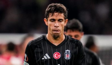 Beşiktaş’ta Gabriel Paulista’dan kötü haber