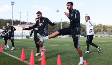 Beşiktaş’ta Lyon maçı hazırlıkları başladı